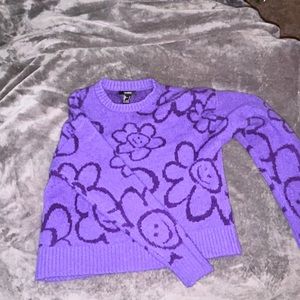 Purple Forever 21 sweater